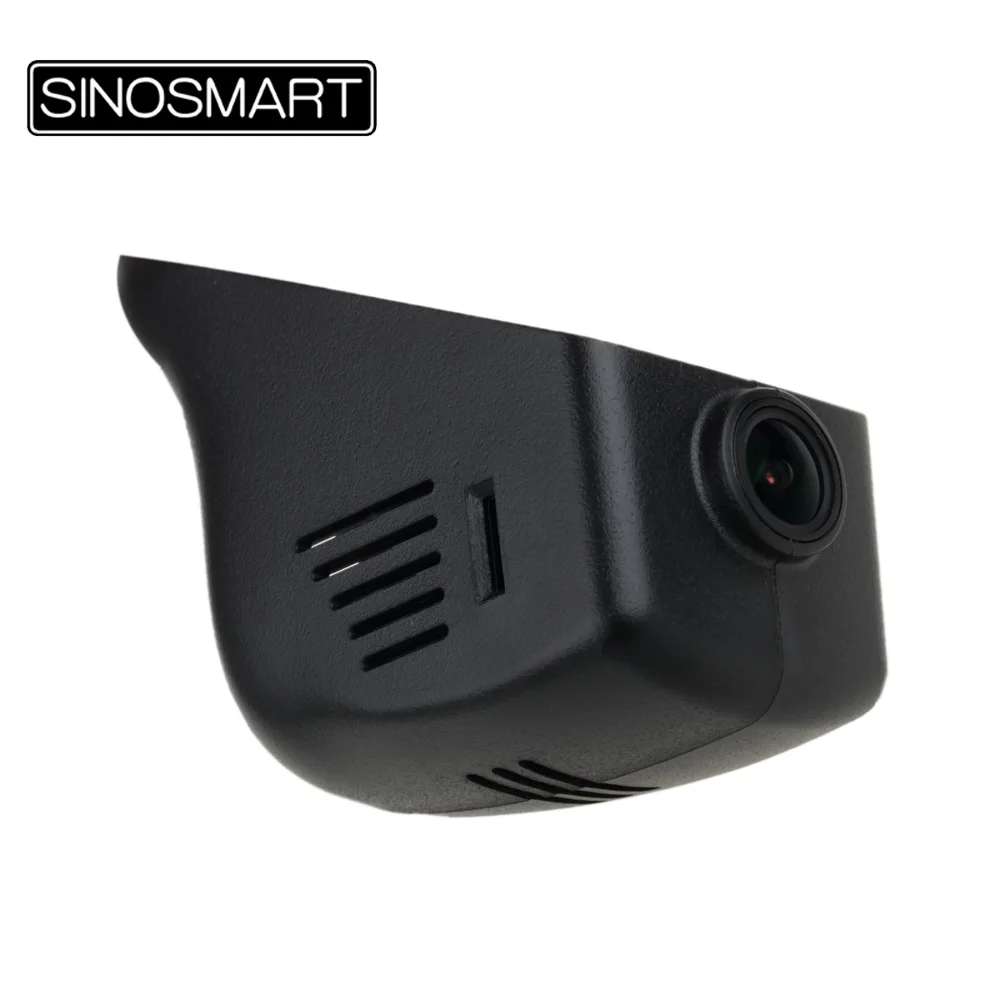 SINOSMART Novatek 96658 автомобильный Wifi DVR для Nissan March/Tiida/Sylphy/X-trail/Teana/Qashqai/Livina управление с помощью приложения SONY IMX323