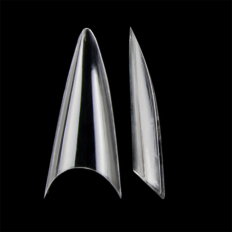 

500pcs Half Cover False Nails Stiletto Japanese Style Fake Fingernail Artificial Nail Art Tips Salon DIY NDK-BT-P37