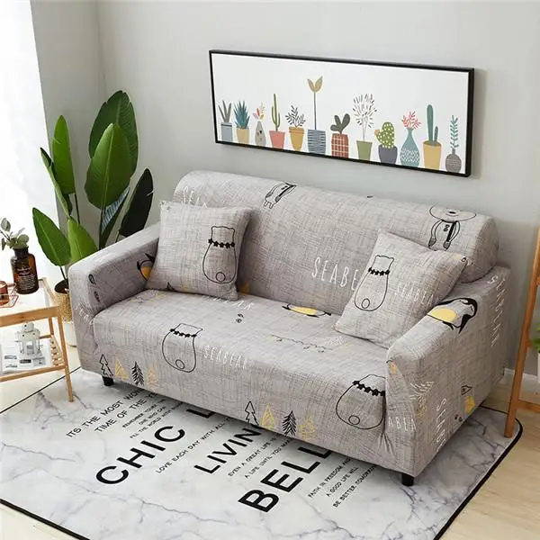24 диванных чехлов для Гостиная современный мягкий диван чехлов 1/2/3/4 местный секционные диванные покрывала housse de канапе - Цвет: Color 2