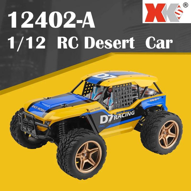 Wltoys 1/12 45 км/ч 4WD высокоскоростной р/у автомобиль для дрифта RC багги для пустыни электрический спортивный автомобиль 12402-A дистанционное управление детские игрушки