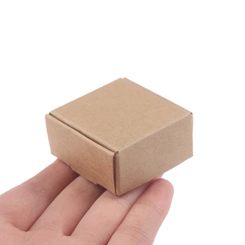

10pc Dollhouse Mini Simulation Express Box Kraft Paper Box Model Accessories Toy 1:12 > 3 Years Old Cardboard Unisex