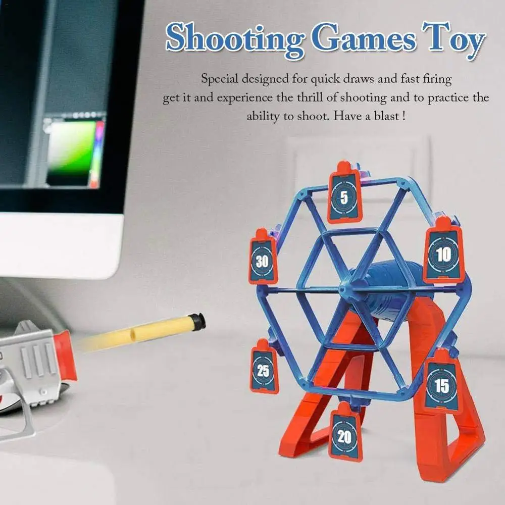 Пистолет Стрельба плавающий парящий шар электронная вращающаяся мишень крытая машина страйкбол забавная Стрельба Цель практика игрушка для детей
