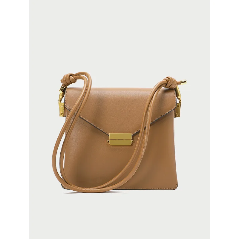 

New Women's Bag Slung Small Square Bag Shoulder Bag Wild Port Wind Small Square Bag