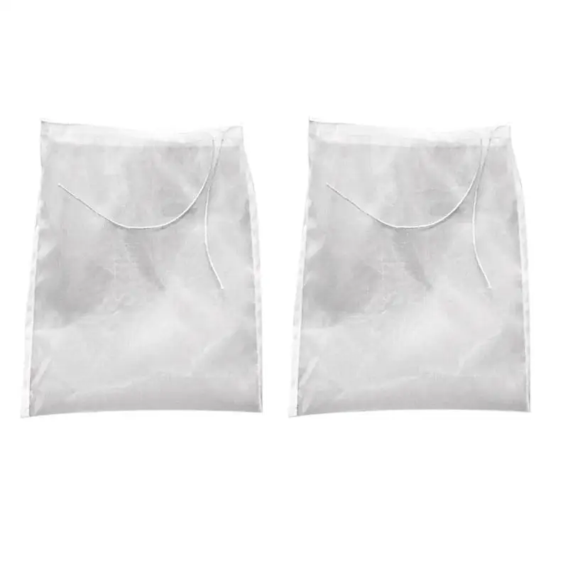 20X30cm Nylon Mesh Filter Tea Milk Strainer Reusable Bag Net Kitchen Supply | Дом и сад