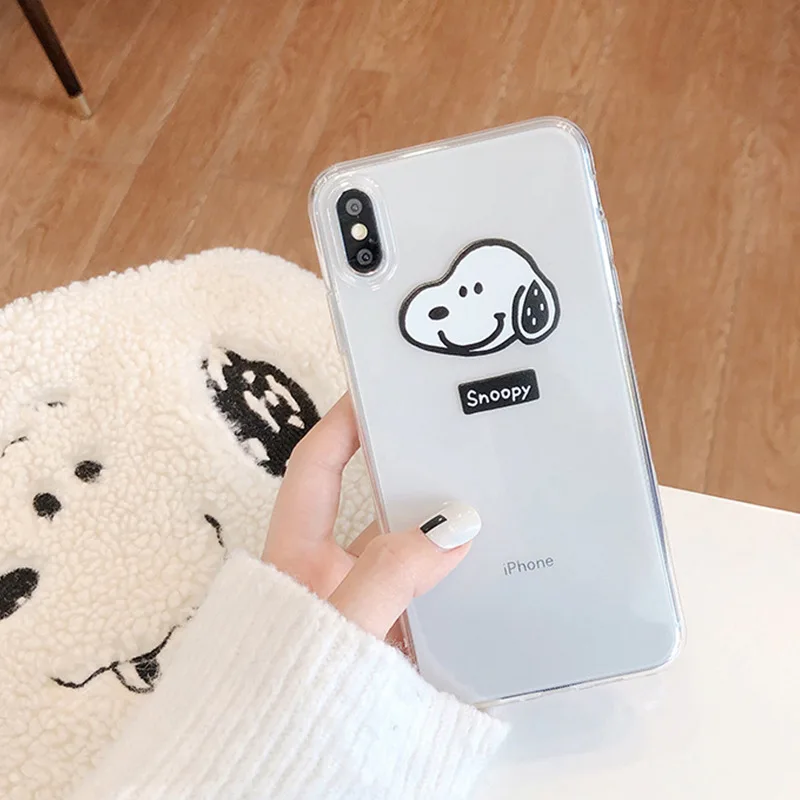 INS мультфильм Пары чехол для iphone Apple xsmax ударопрочный прозрачный мягкий 7 P/8 Plus силикагель XR применение