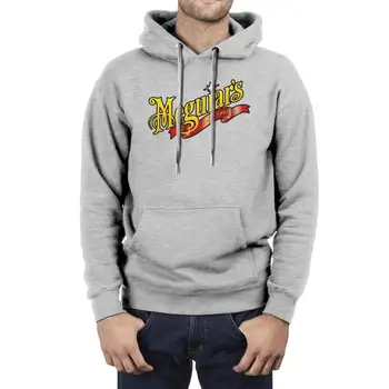 

Meguiars-Inc-Text- Men's Graphic Sweatshirt Kangaroo Pocket Black