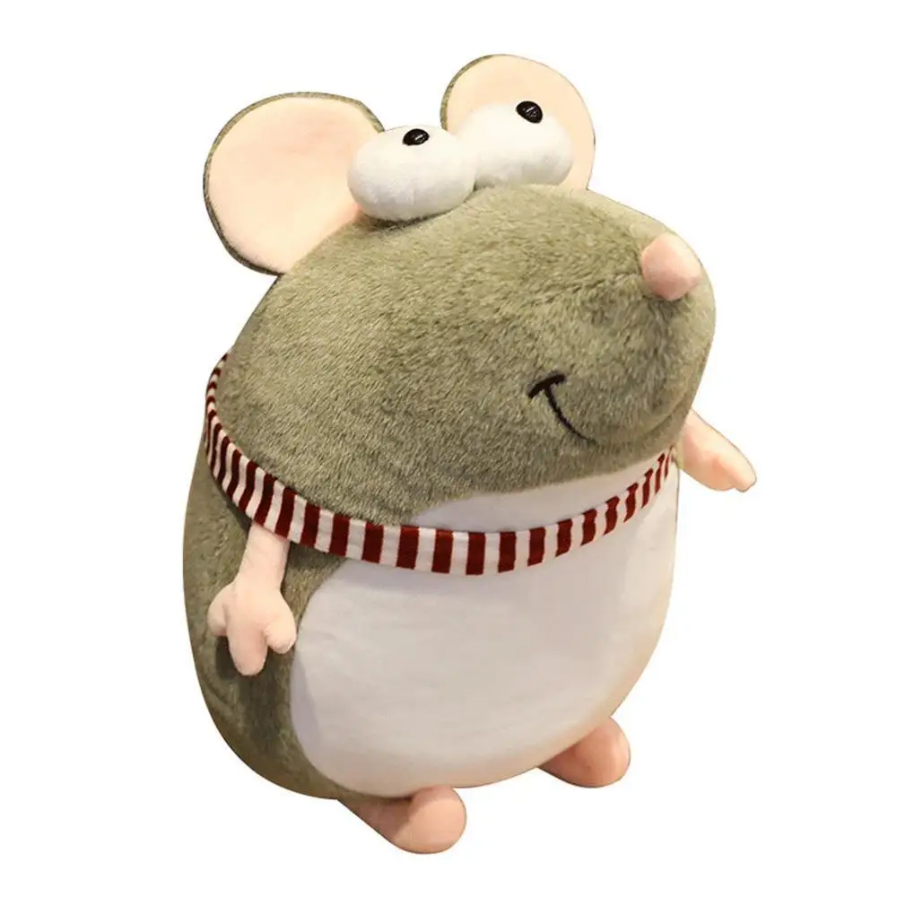25 см Kawaii мышь талисман Подушка Мягкие плюшевые куклы игрушки животных для детей девушка комната Декор подарки на год подарок