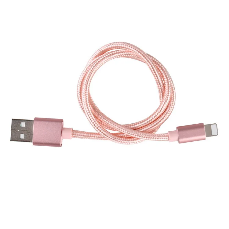 Зарядный кабель для мобильного телефона для iphone6 7 X Apple USB зарядный кабель нейлоновый плетеный кабель для передачи данных