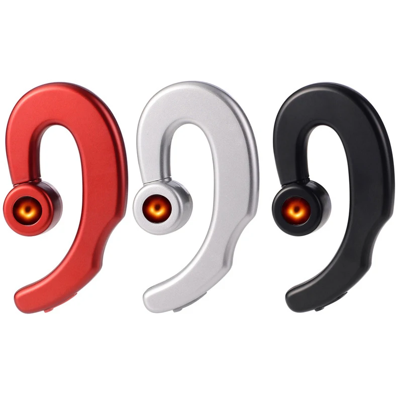 Wireless Communication Earhook Sports Headphones Stereo Earphone for Smartphone FKU66
