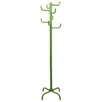 

Decorated-83925 Coat Stand Green Metal _ 52x52x180cm