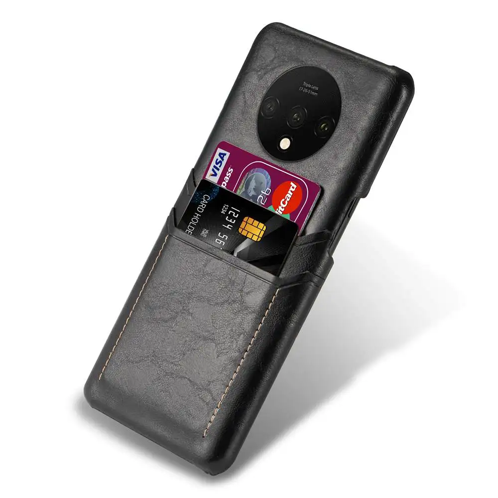 Роскошный держатель для карт чехол для Oneplus 7 6 T Pro Чехол кожаный чехол для One Plus 7 6 T Pro Чехол для телефона OnePlua 7 6 Чехол A