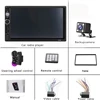 With 4LED Camera 2din автомобильный радиоприемник " сенсорный экранный проигрыватель Авторадио Bluetooth зеркальная поверхность подключение авто стерео камера заднего вида рулевое колесо дистанционное управление - Цвет: With 4LED Camera