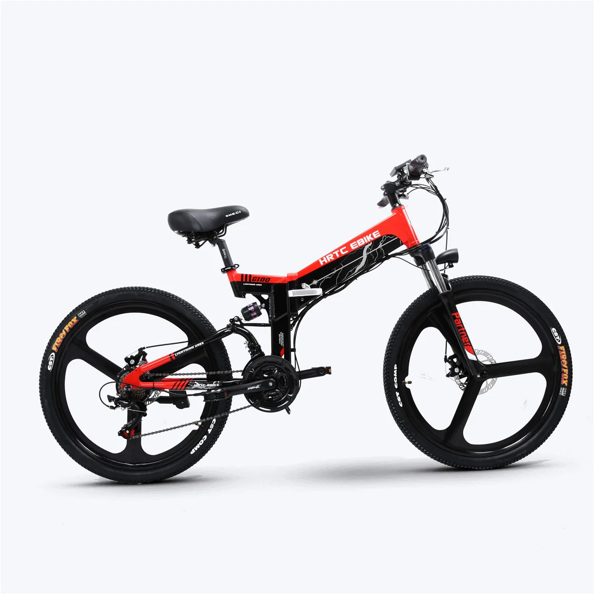 26 дюймов Электрический горный велосипед 48V400W высокоскоростной двигатель легкая рама Скрытая литиевая батарея lcd3 Электрический электровелосипед