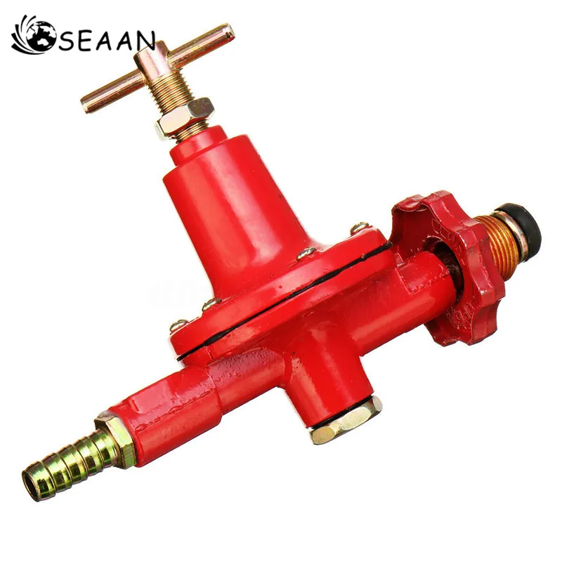 SEAAN 1 шт. 0-30PSI Регулируемый пропановый Регулятор высокого давления LP газовая наружная горелка для барбекю фритюрница клапан Weather eletric pressurizer