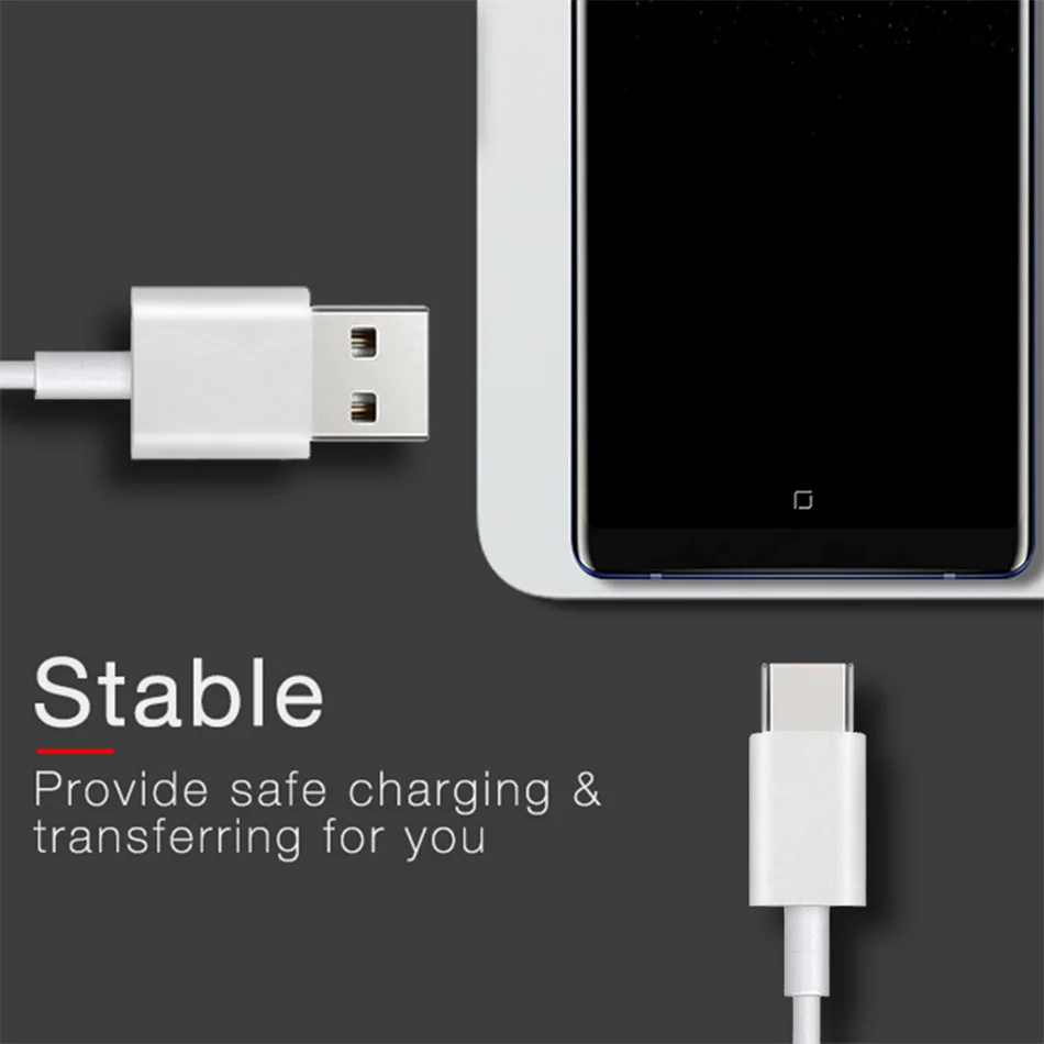 Xiaomi mi 9 Pro Кабель USB-C быстрое зарядное устройство Белый Быстрый 3,1 синхронизации данных для mi x 3 2s 2 mi 9 8 6 красный mi K20 Pro Note 8 7