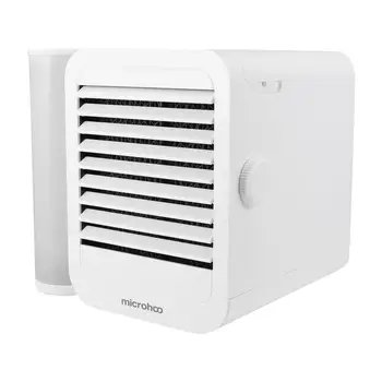 

Microhoo USB Household Small Air Cooler Desktop Mini Air Cooler Small Air Conditione three power supply modes rechargeable