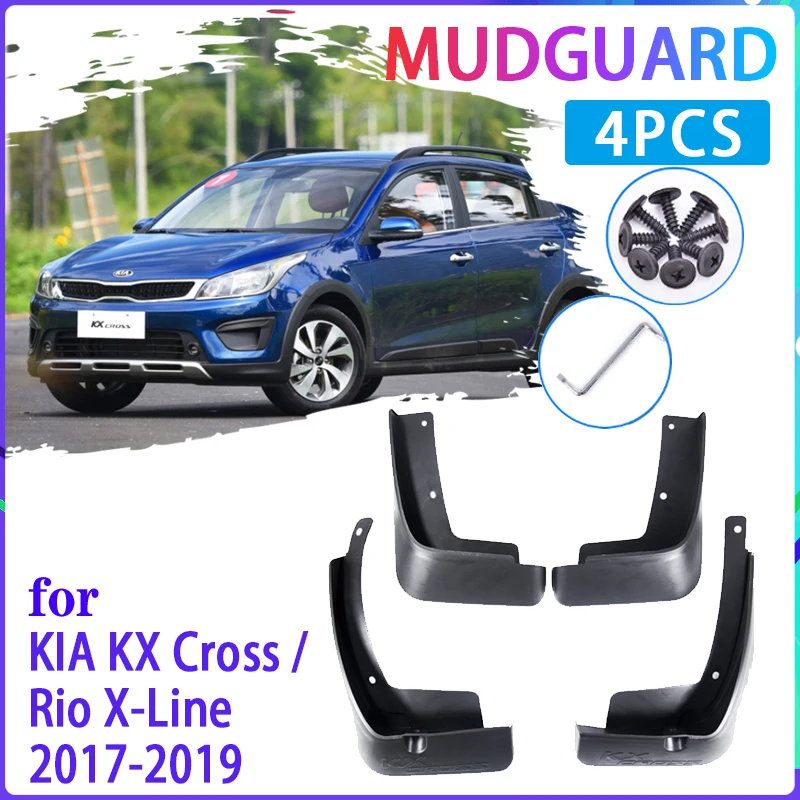 4 шт. Автомобильные Брызговики для KIA KX Cross Rio X-Line 2017 2018 2019 | Автомобили и мотоциклы