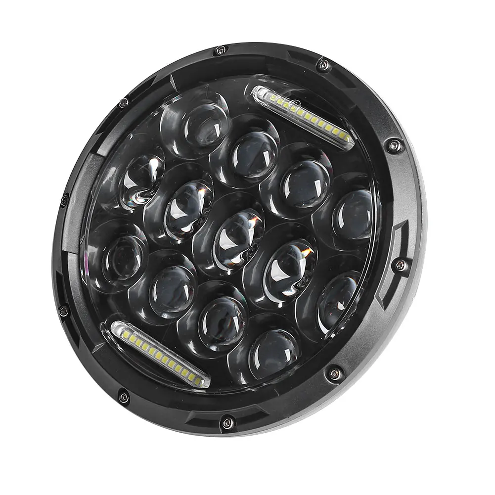Автомобильный светодиодный фонарь angel eyes 7 дюймов светодиодный фонарь для JEEP JK TJ LJ Wrangler