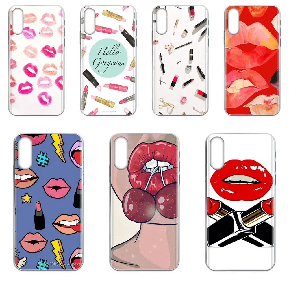 Пикантная Губная помада для макияжа косметика пудра Xiaomi Redmi Note 8 8A 8T 10 K30 5G Pro Motorola G