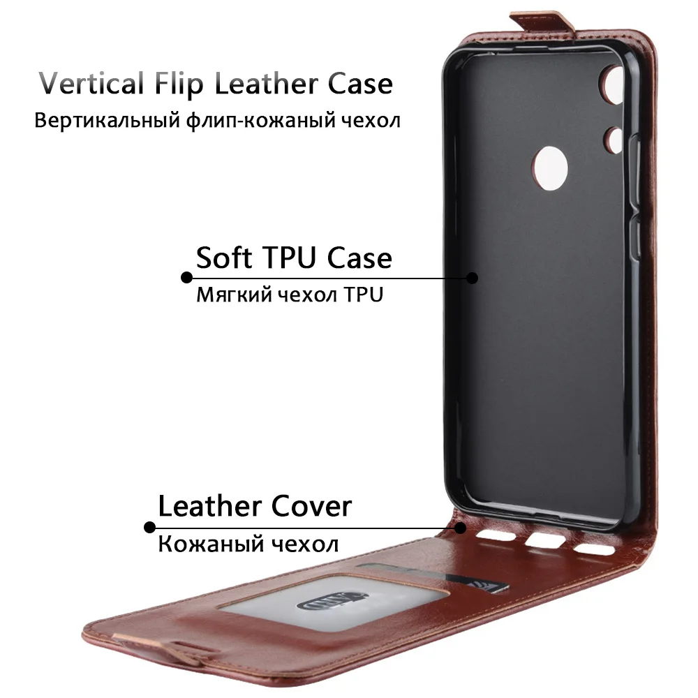 KHW2113_2_Flip Leather Case for Huawei Honor 8A