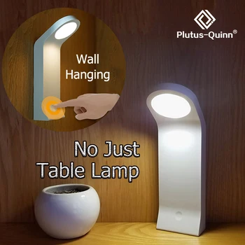 

2020 Touch Switch 3 Modes Lighting Adjustable Brightness LED Desk Lamp Rechargeable Battery Eye Protection Reading Table Light