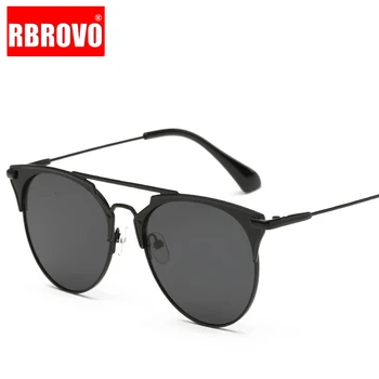 

RBROVO 2020 Vintage Sunglasses Top Brand Designer Glasses Women Metal Luxury Candies Lens Ladies Outdoor Travel Oculos De Sol