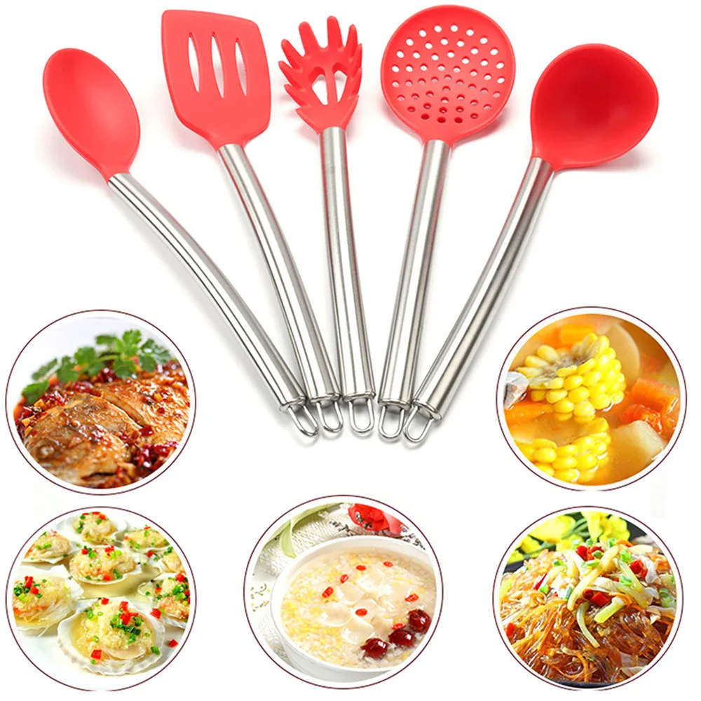 5 шт./компл. не наклейка Кухонные принадлежности Пособия по кулинарии Untensil