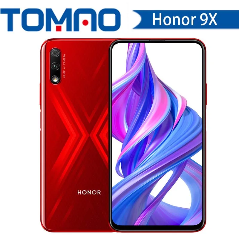 Смартфон Honor 9X аккумулятор 4000 мАч 7 нм Kirin 810 48 МП автоматическая всплывающая