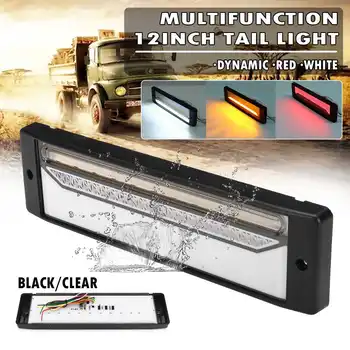 

1x Waterproof Flowing Turn Signal Light Car Trailer Truck Tail Led Brake Light 3rd High Mount Stop Lamp Daytime Running Light
