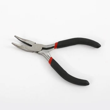 

2019 1/8pcs Jewellery DIY Making Beading Mini Pliers Tools Kit Set Round Flat Long Nose CSL88