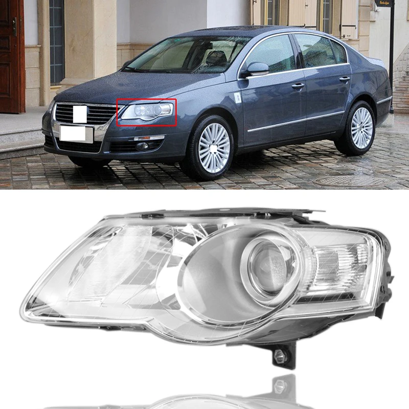 CAPQX для Volkswagen Magotan B6 2006 2007 2008 2009 2010 бампер передний головной светильник налобный