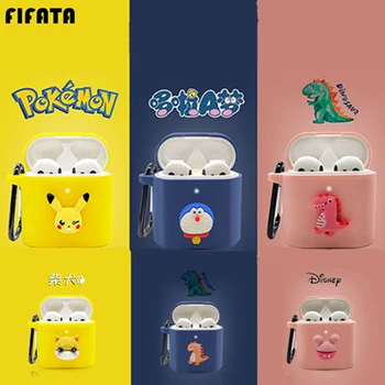 

FIFATA Cutes Cartoon Silicone Case For Xiaomi Airdots Pro 2 Earphone Cover For Mi Airdots Pro 2S Headphone Case Protection Shell