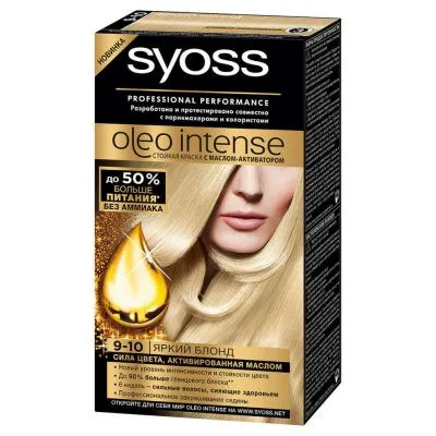 Краска для волос Syoss, 9-10 Яркий блонд