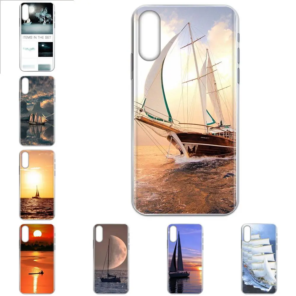 Модный термополиуретановый чехол Moon sail для Xiaomi Redmi Note 2 3 3S 4 4A 4X 5 5A 6 6A Pro Plus Лидер