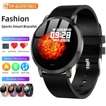 

Smart Watch Band Metal Starp IP67 Sport Wristband Women Heart Rate Health Bracelet Blood Pressure Monitor Female Fitness Tracker