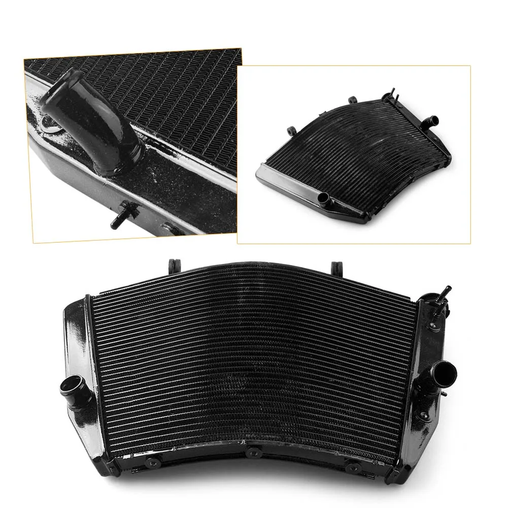

Motorcycle Cooler Radiator For Suzuki GSXR1000 2007 2008 Black Aluminum Engine Cooling Assembly