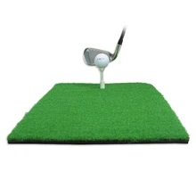 Новый внутренний Тренировочный Коврик для гольфа, Тренировочный Коврик Из Искусственной Травы для гольфа, тренировочный резиновый