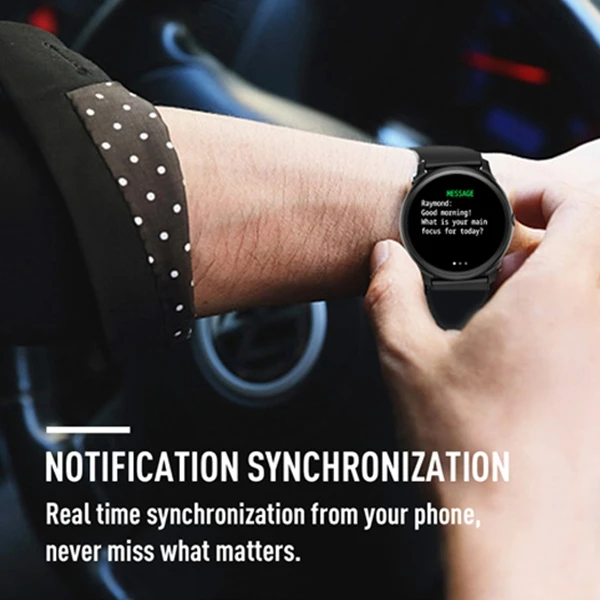 Kw19 Men Smartwatch Waterproof Wearable Device Heart Rate Monitor Color Display Sports Women Smart Watch for Ios Samsung Pk Dt88