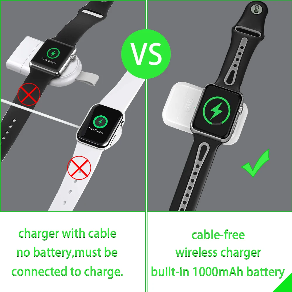 [Обновление] для беспроводного зарядного устройства Apple Watch портативное