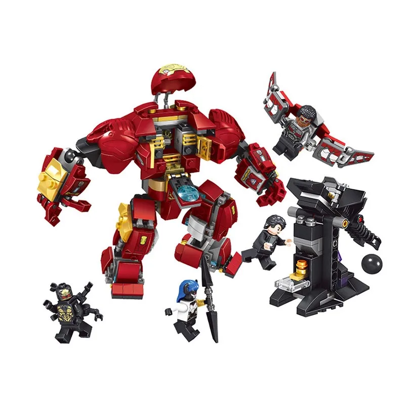 

Legoinglys Marvel Iron Man Hulkbuster 76104 Building Blocks Bricks Avengers Super Heroes Spiderman Ironman Figures