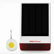 YL-007SGS GSM Солнечный свет светильник с сигналом стробоскопа сирена GSM SOS сигнализация