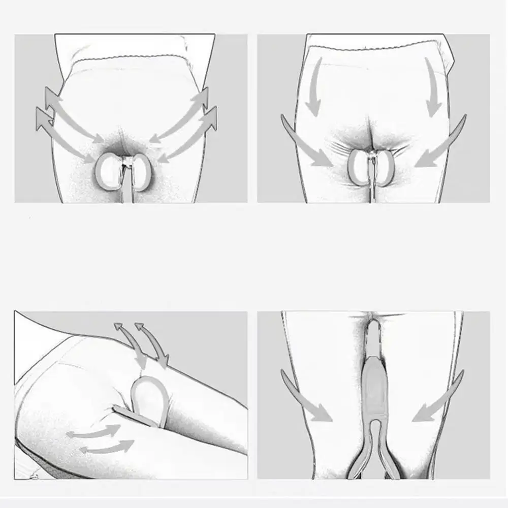 Hip Trainer Muscle Exercise Fitness Equipment Correction Buttocks Device Butt Training Pelvic Floor Muscle Inner Thigh Exerciser