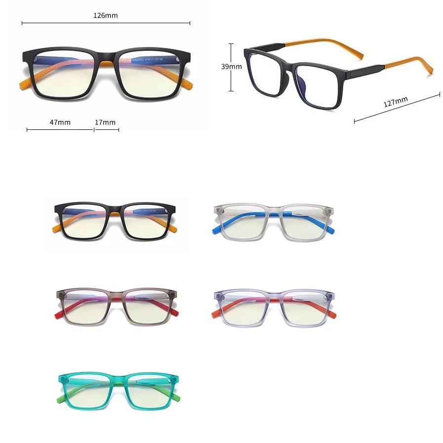 Zerosun компьютерные очки дети блокировка синий светильник защита глаз очки рамки для мальчиков и девочек TR90 Высокое качество прозрачные линзы