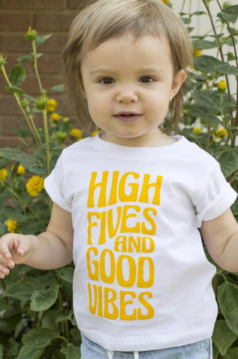 T Shirt Toddler Casual White 