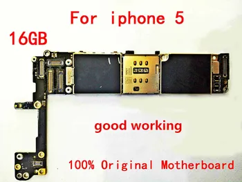 

5pcs For Original Motherboard for the Apple iPhone 5 16gb 100% working and unlocked Logic board +TOOL