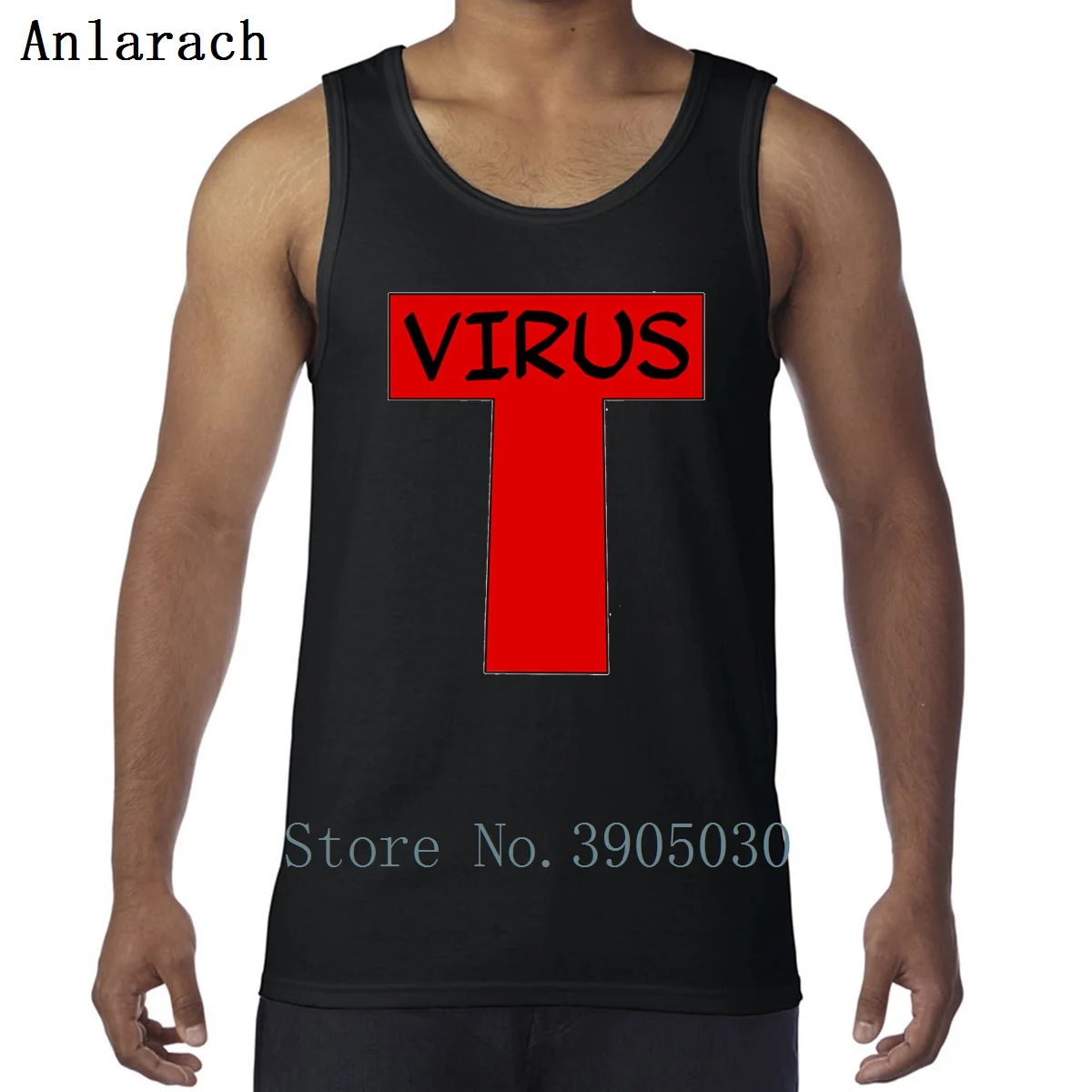 

T Virus Vest Leisure Bodybuilding O-Neck 2018 Tank Tops Men Great Graphic Workouts Anlarach Printed