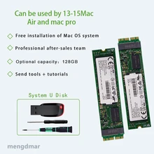 Новинка 128G для Macbook Air 2013 A1465 A1466 imac PRO 2013 A1502 A1398 мини твердотельный диск MAC ssd