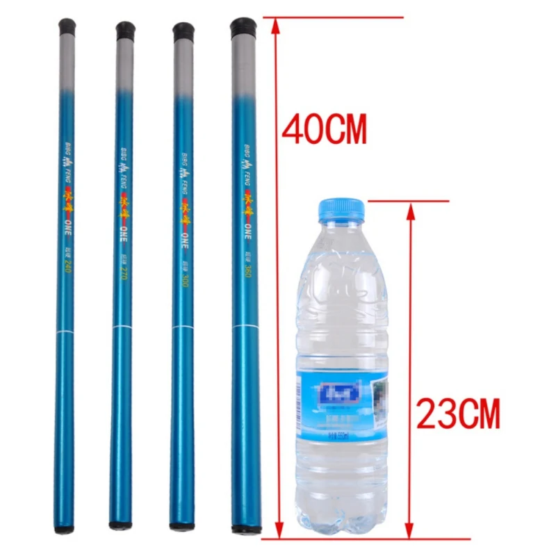 Portable Telescopic Rod Ultra-light Hand Glass Fiber Pole Hand Fishing Rod Fishing Pole Fishing Tackle 1.8/2.1/2.4/2.7/3.0/3.6M Portable Telescopic Rod Ultra-light Hand Glass Fiber Pole Hand Fishing Rod Fishing Pole Fishing Tackle 1.8/2.1/2.4/2.7/3.0/3.6M