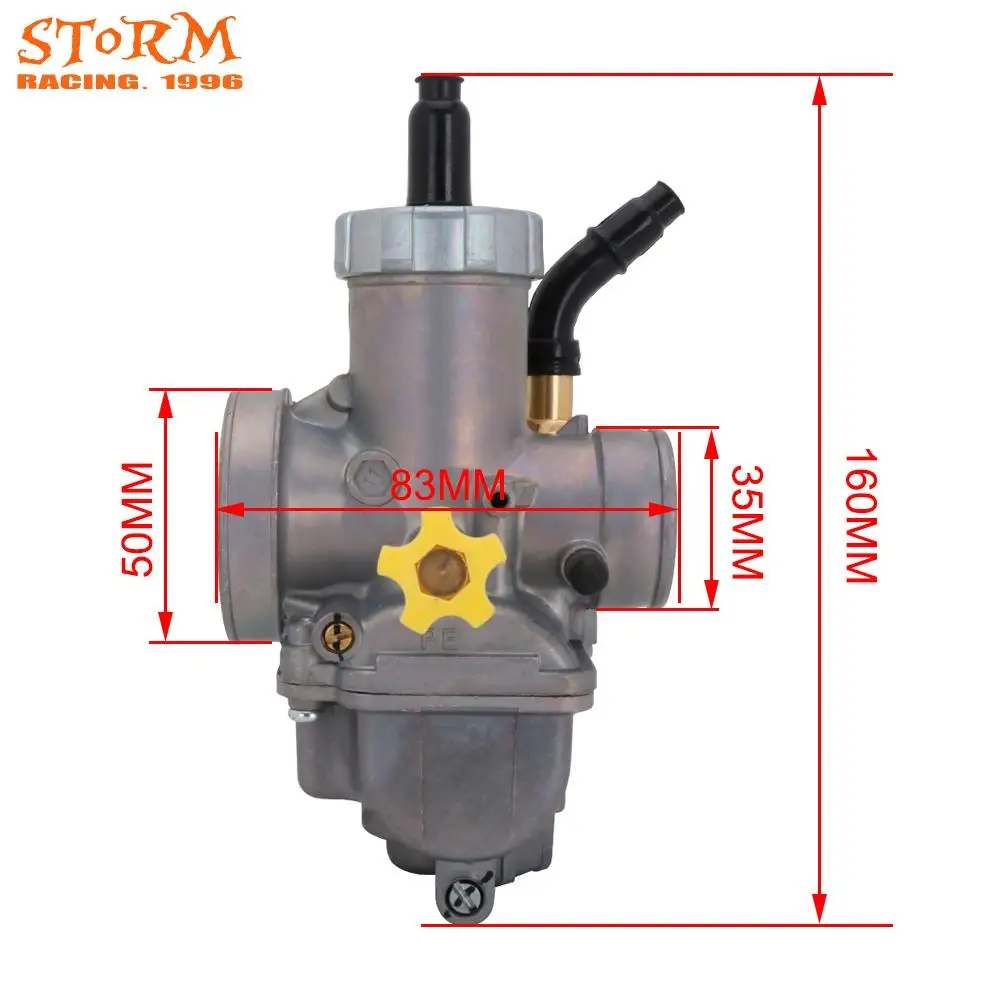 Часть мотоцикла для PE28 28 мм NSR150 кабель дроссель Карбюратор Carb Carburador для Keihin PE 28 Скутер ATV Quad Pit Кроссовый мотоцикл