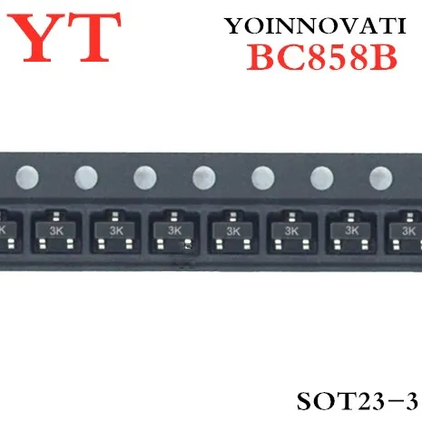 

3000pcs/lot BC858B BC858 3K SOT23 IC Best quality